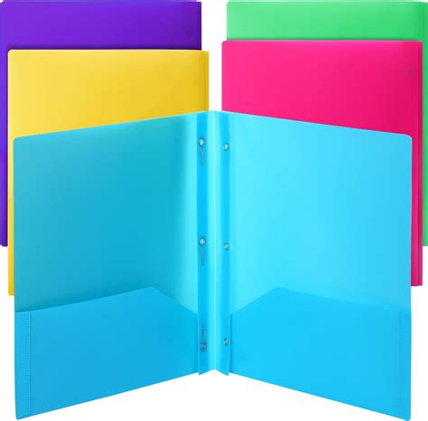 pocket folder plastic